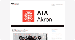 Desktop Screenshot of aiaakron.org
